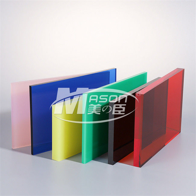 os pés 4x8 de 3mm colorem a folha plástica do plexiglás acrílico da folha