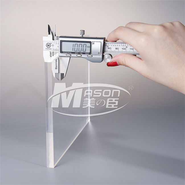 A fábrica 6mm 8mm 10 milímetros 4x8ft PMMA moldou a folha acrílica clara do plexiglás feito sob encomenda