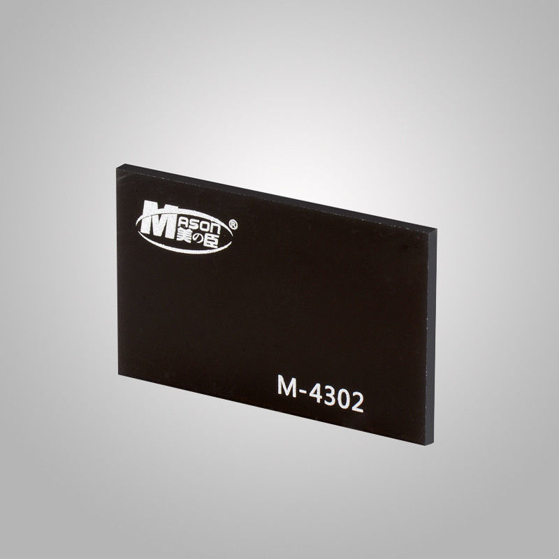 Chapa de Parede para Jardim em Plástico Preto, Acrílico, 1220x2440mm, 4*8FT