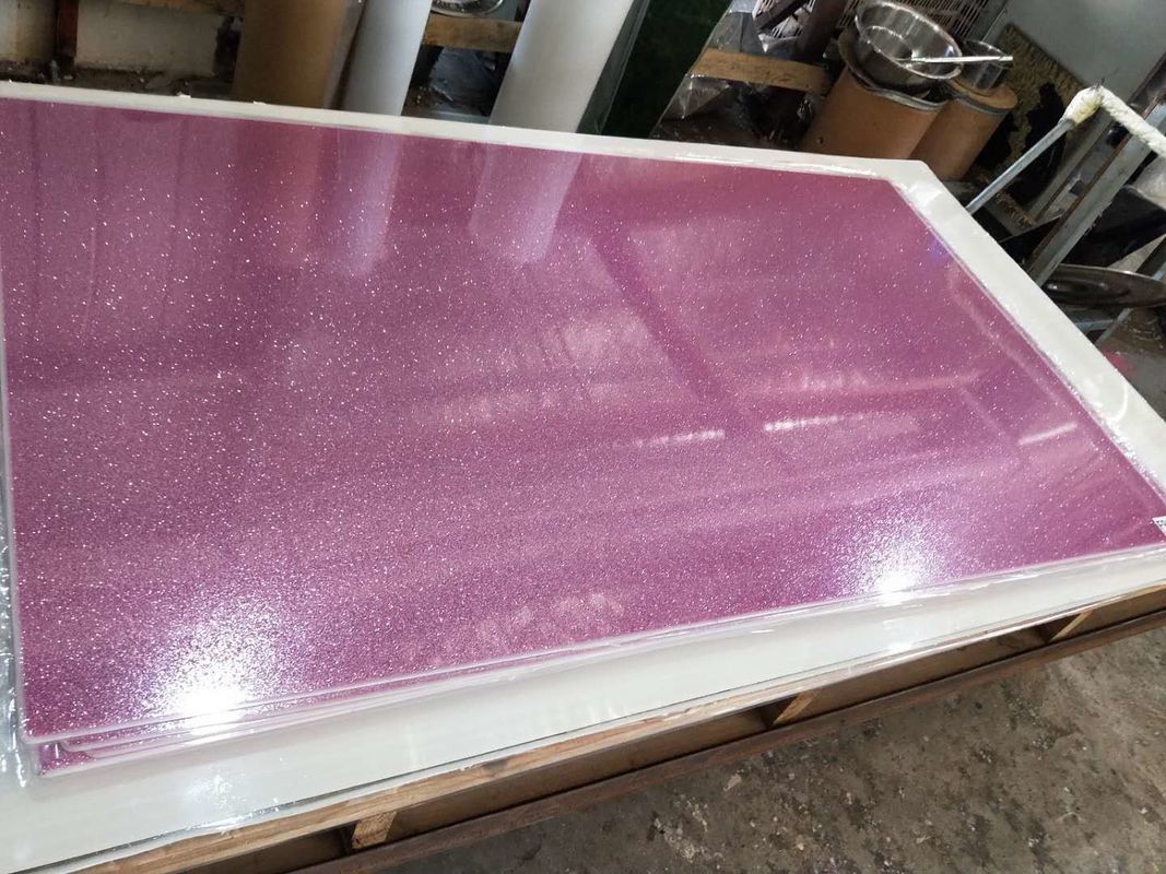 o acrílico PMMA do brilho da cor de 3-20mm cobre para o corte do laser