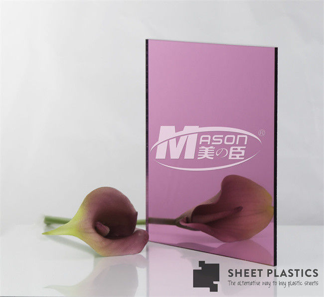 Rolo flexível Rose Gold Mirror Acrylic Sheet 4x8 da folha do espelho