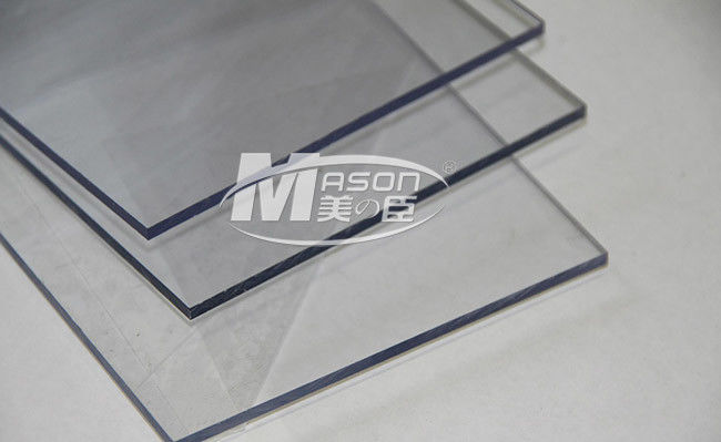Folhas plásticas transparentes do produto comestível PETG com de alto brilho
