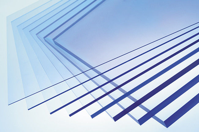 Claramente folhas acrílicas artificiais das folhas plásticas de 5mm PETG