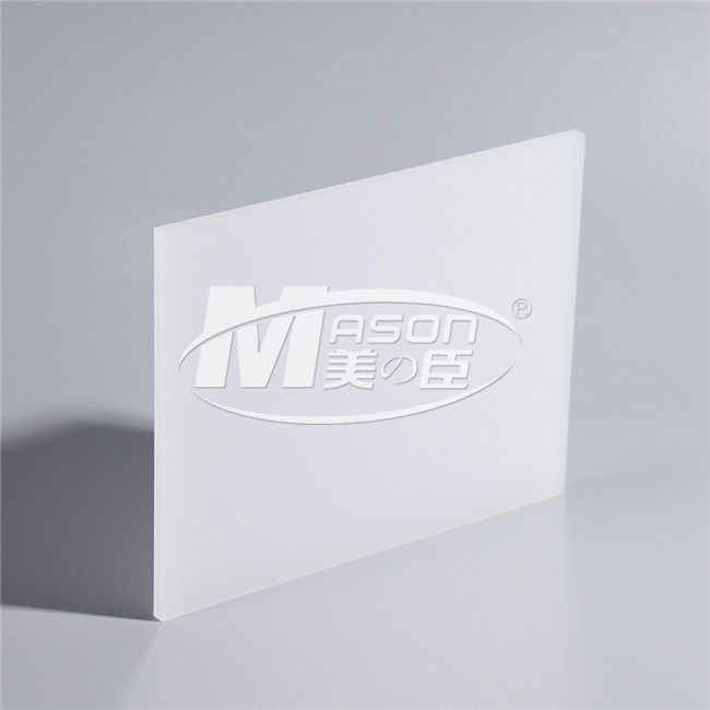 Pés transparentes de Opal White Color Acrylic Sheet 4x8