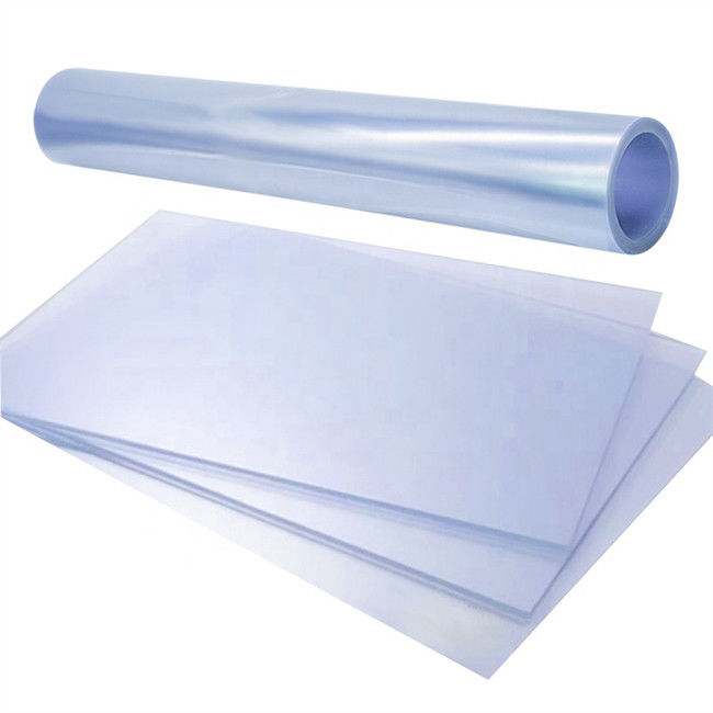 Folha rígida transparente rígida plástica 1220x2440mm do PVC do filme 0.5mm do PVC