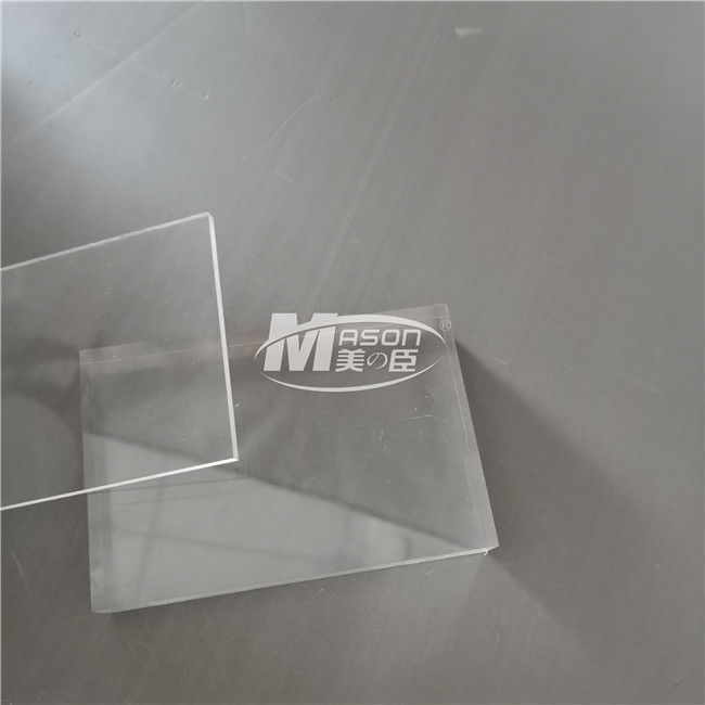 do plexiglás claro acrílico resistente do perspex do risco 1220x2440 de 6mm folha plástica acrílica