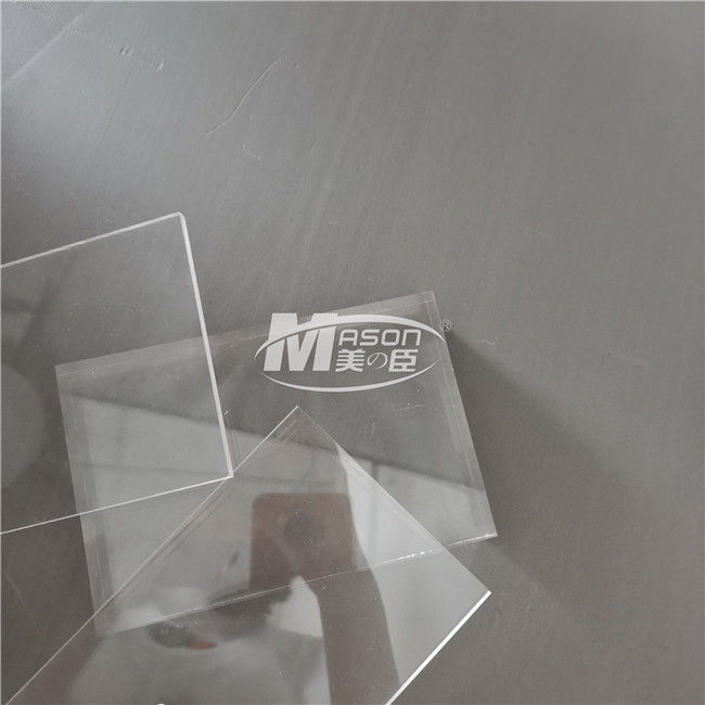 PMMA folha acrílica resistente do risco de 122cm x de 244cm 3mm