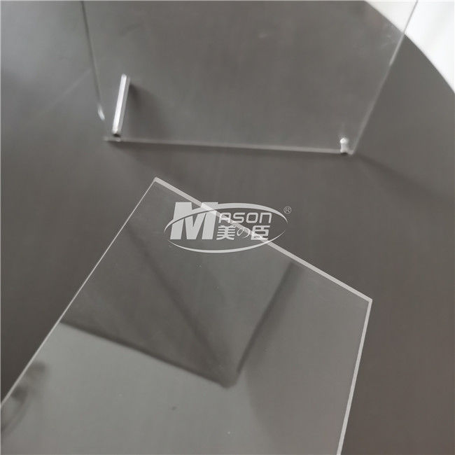 Folha 100% acrílica do anti risco transparente do Lucite do Virgin 1/4 de polegada 48' X96 PMMA
