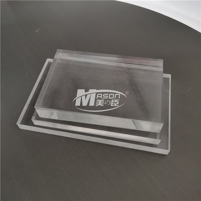 Folha 100% acrílica moldada claro da folha do perspex do Lucite 8x4 do Virgin
