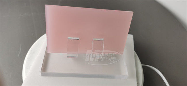Placa plástica mascarada de papel 3mm 1250 x 2450mm grossos do acrílico da cor do ofício