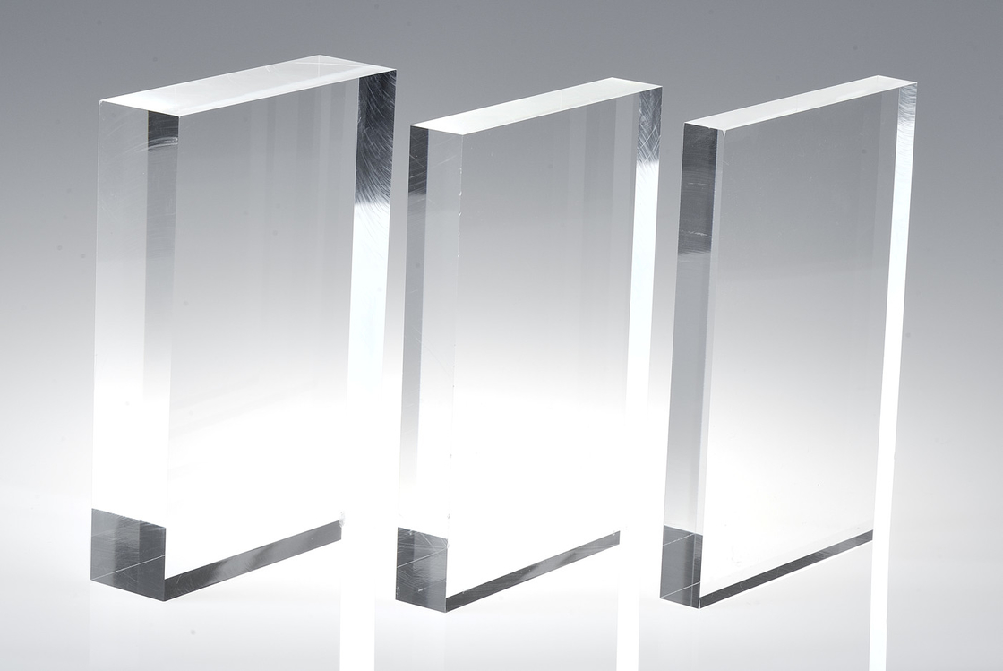 Painéis lustrosos 8mm transparentes acrílicos do perspex das folhas 1250x1850mm do plexiglás de 10mm